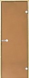 Дверь для сауны Harvia STG 7x19, Сосна, Бронза